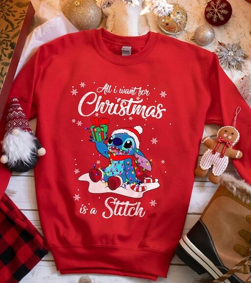 Lilo And Stitch Christmas Shirt