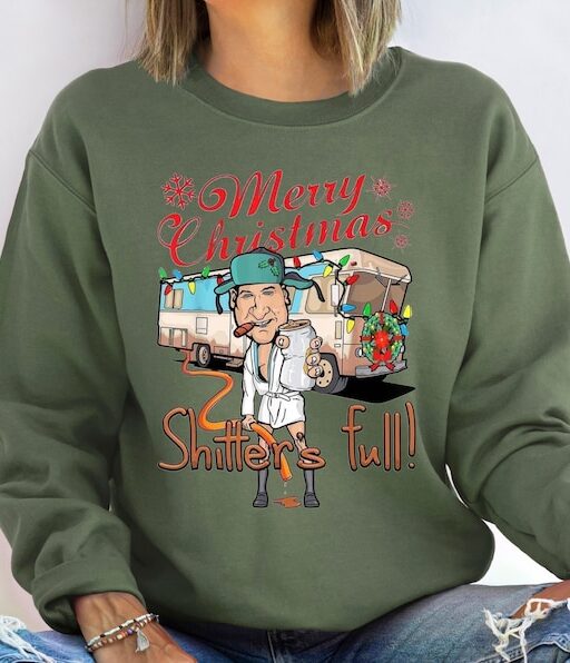 Merry Christmas Shitters Full Shirt