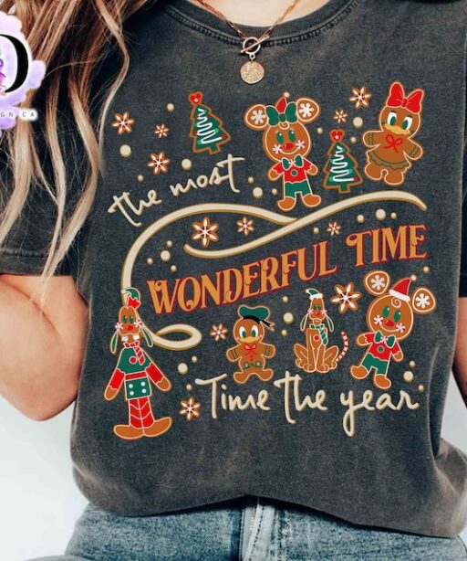 It's The Most Wonderful Time Of The Years Ginger Cookies Christmas Shirt