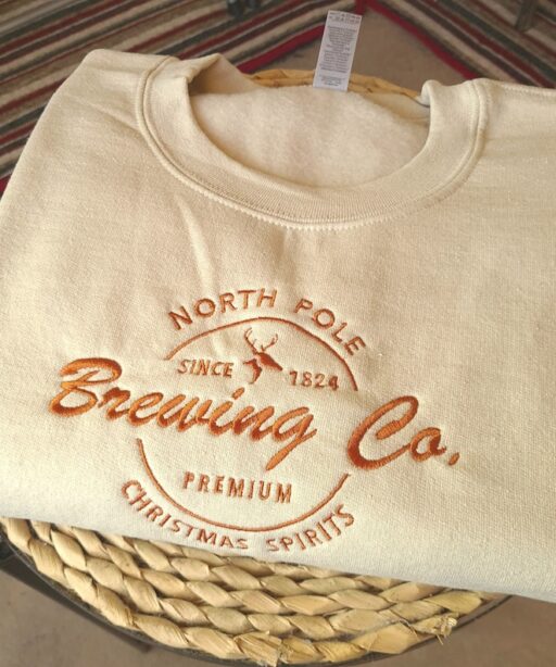 North Pole Brewing Co Embroidered Shirt