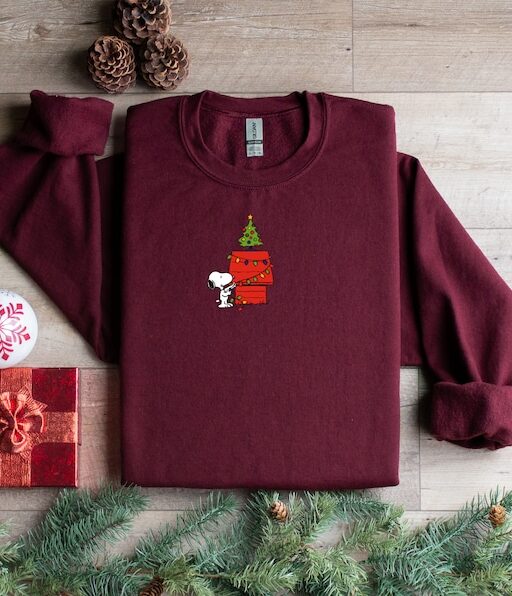 Snoopy's Doghouse Christmas Vintage Shirt