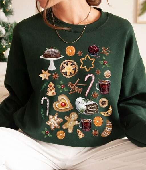 Gingerbread Vintage Christmas Shirt