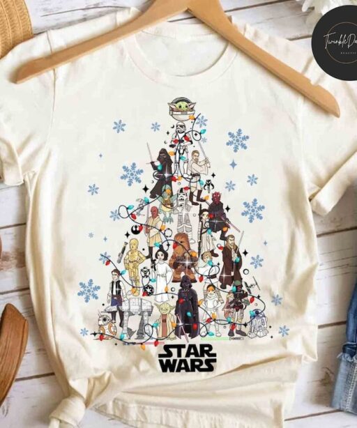 Disney Star Wars Christmas Tree Shirt