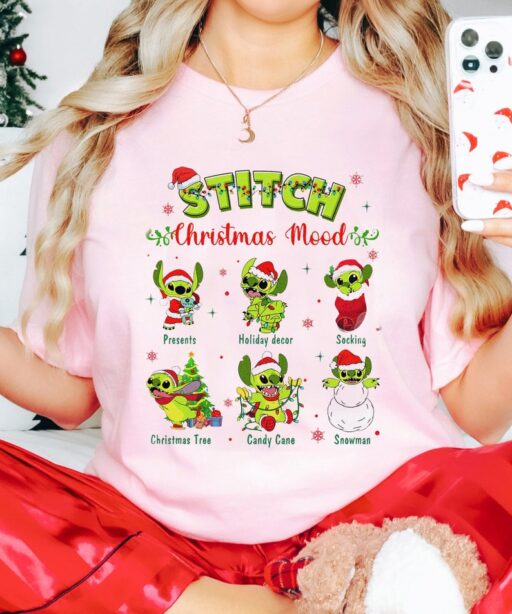 Stitch Christmas Mood Shirt