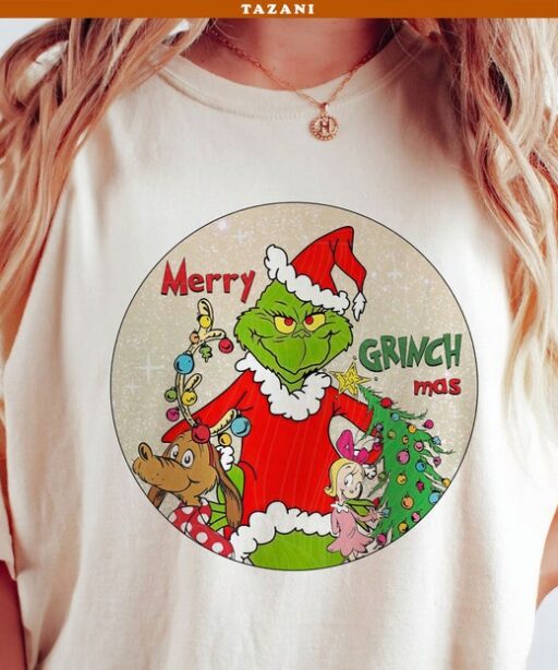 Grinch Merry Christmas Shirt