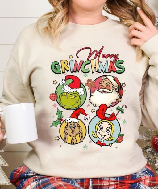 Merry Grinchmas The Eras Tour Shirt