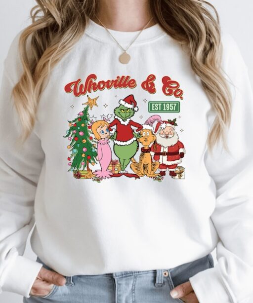 Funny Grinch Whoville & Co Est 1957 Shirt