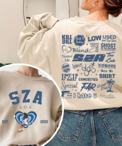 Vintage SZA SOS Album Shirt
