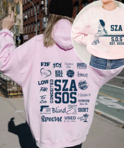 SZA SOS Album Full Tracklist Shirt