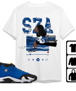 SZA SOS Jordan 14 Laney Shirt