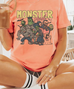 Vintage Monster Mash Halloween Shirt