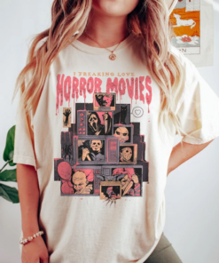 Vintage 90s Halloween Movies Shirt