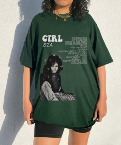 Vintage SZA Ctrl Album Merch Shirt