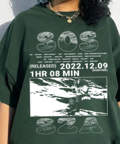 SZA SOS Album Release Shirt