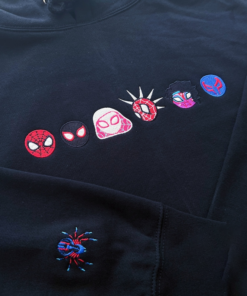 Spider Gang Embroidered Shirt