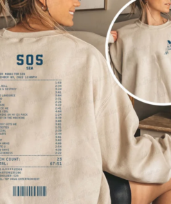 SZA SOS Album Receipt Shirt