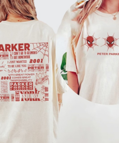 Peter Paker Spiderman Shirt