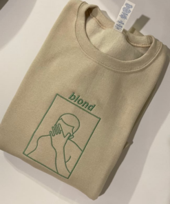 Frank Ocean Blond Embroidered Shirt Gift For Fans