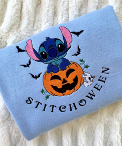 Stitchoween Embroidered Shirt