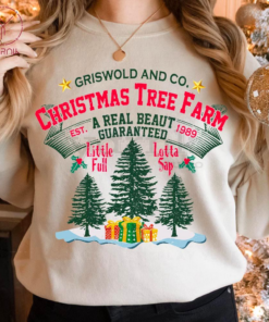 Christmas Tree Farm Est.1989 Printed Sweatshirt