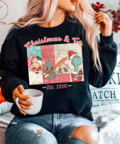 Grinch Christmas & Co EST.1896 Printed Sweatshirt