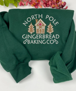 Gingerbread Baking Co Embroidered Sweatshirt