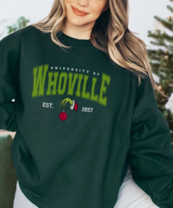 Grinch Whoville University Sweatshirt