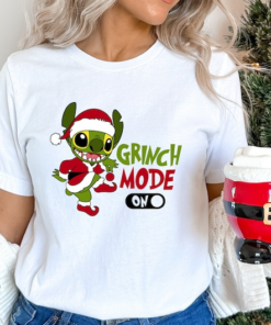 Stitch x Grinch Christmas Shirt