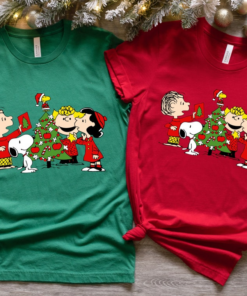 Snoopy Christmas Tree Shirt