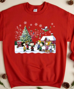 Snoopy Merry Christmas And Singing Shirt