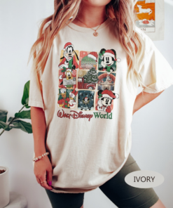 Vintage Walt Disney World Christmas Shirt