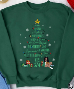 SZA Ctrl Christmas Tree Shirt