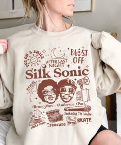 Silk Sonic Bruno Mars & Anderson Park Shirt