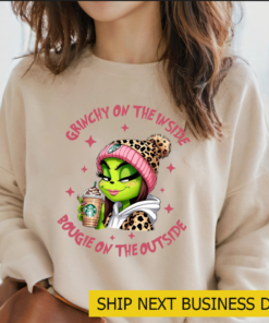 Grinch Starbuck Sweatshirt, Grinch Christmas Sweatshirt