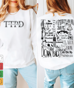 TTPD Taylor Swift Tracklist Album Shirt