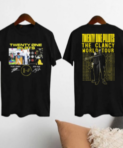 Twenty One Pilots Album Shirt, Twenty One Pilots World Tour 2024 Shirt