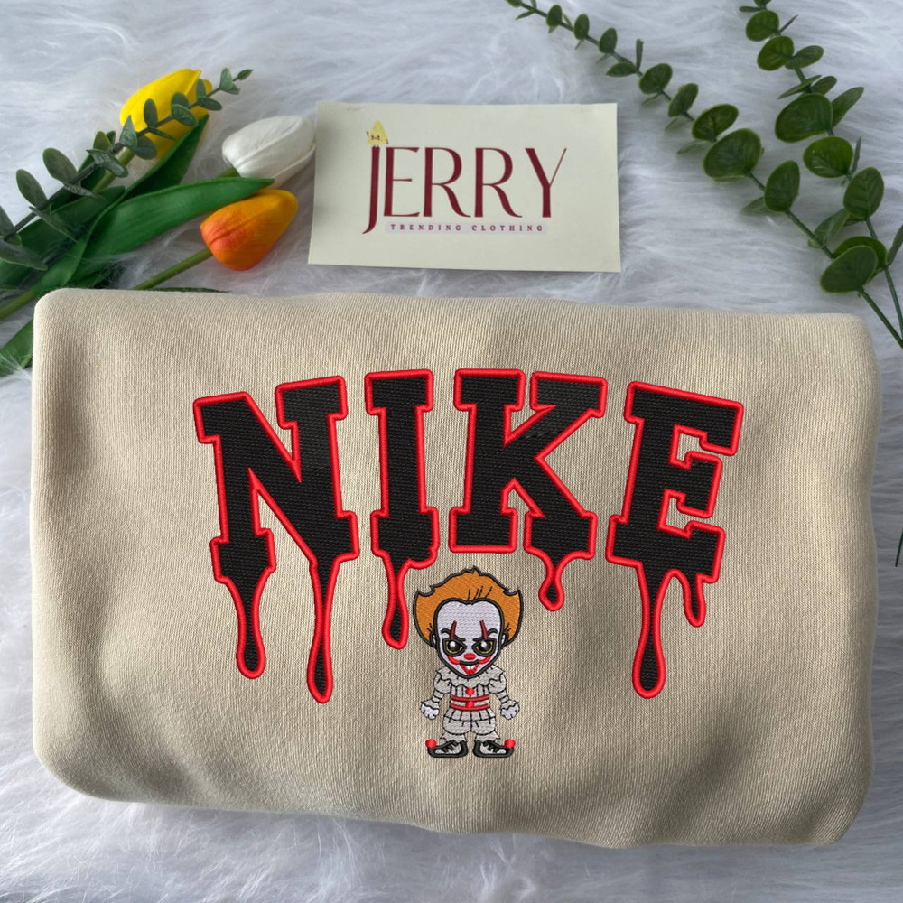 Freddy Dripping Nike Embroidered Sweatshirt Freddy Dripping Nike Embroidered Sweatshirt