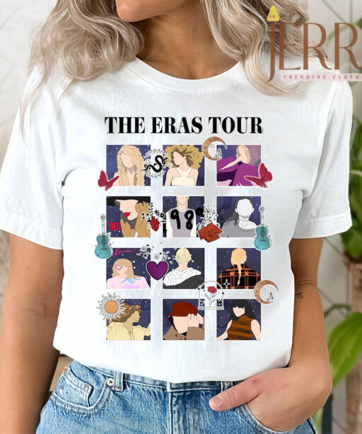 Cheap All Album Taylor Swift Eras Tour T Shirt, Perfect Gift Ideas For Taylor  Swift Fans – Jerry Clothing