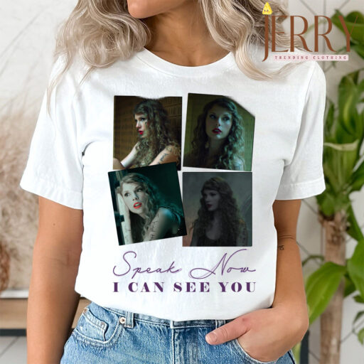 Cheap I Can See You Taylor Swift Speak Now T Shirt Two Sides, Gift Ideas For Taylor Swift Fans 2