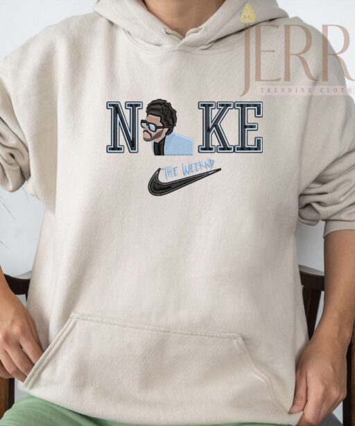 Cheap The Weekend Nike Embroidered Sweatshirt, The Weeknd Merchandise 1