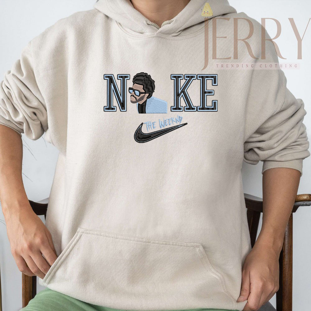 Cheap The Weekend Nike Embroidered Sweatshirt, The Weeknd Merchandise –  Jerry Clothing