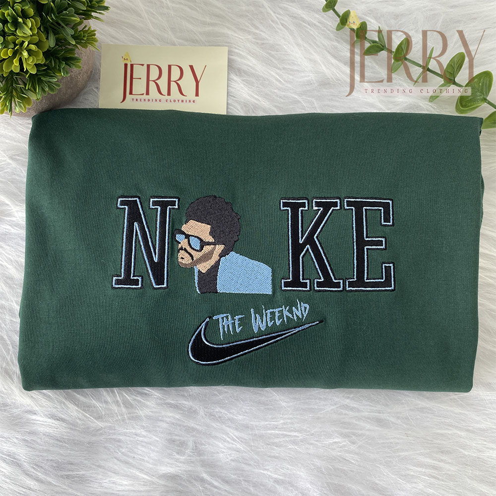 Cheap The Weekend Nike Embroidered Sweatshirt, The Weeknd Merchandise –  Jerry Clothing