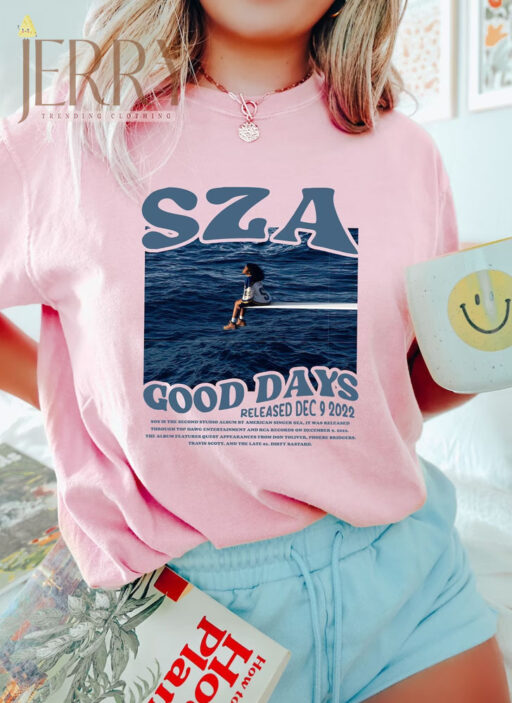 Cheap Good Days SZA SOS Tour 2023 T Shirt, SZA SOS Tour Merchandise Gift For RnB Lovers