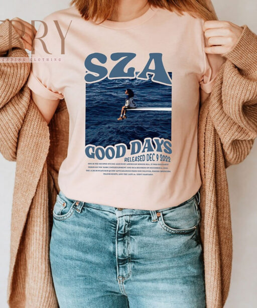 Cheap Good Days SZA SOS Tour 2023 T Shirt, SZA SOS Tour Merchandise Gift For RnB Lovers