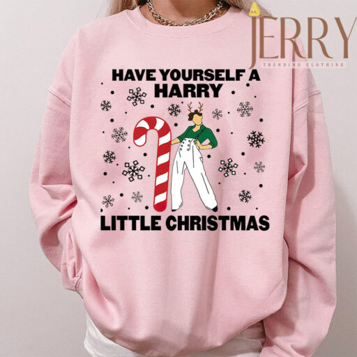 Cheap Have Yourself A Harry Style Little Christmas T Shirt, Xmas Present Ideas