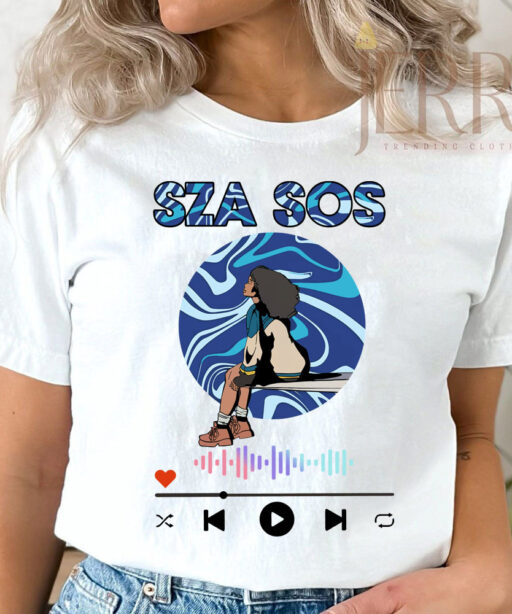 Cheap Spotify SZA SOS Shirt, SZA SOS Tour Merchandise