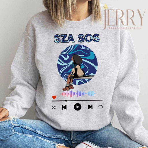 Cheap Spotify SZA SOS Shirt, SZA SOS Tour Merchandise