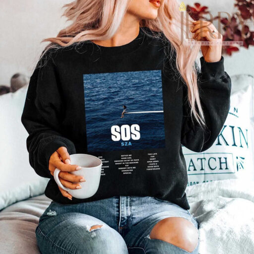 Cheap Tracklist SZA SOS Shirt, SZA SOS Tour Merchandise Gift for Fans