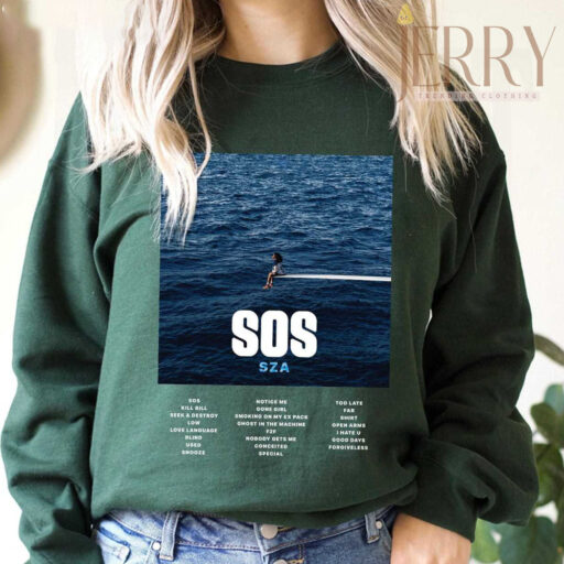 Cheap Tracklist SZA SOS Shirt, SZA SOS Tour Merchandise Gift for Fans