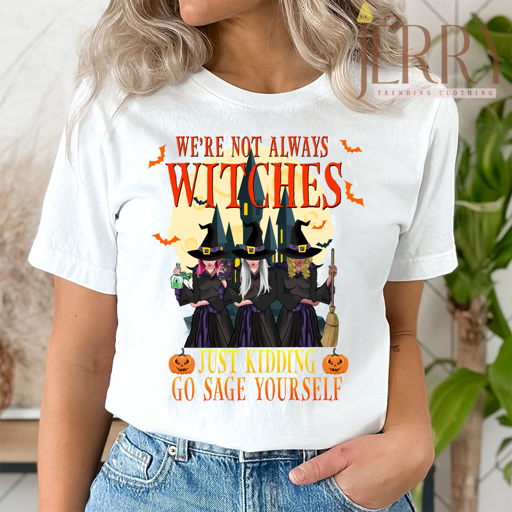 Cheap Witches Pumpkin T Shirt Womens, Gifts For Halloween Lovers – Jerry  Clothing